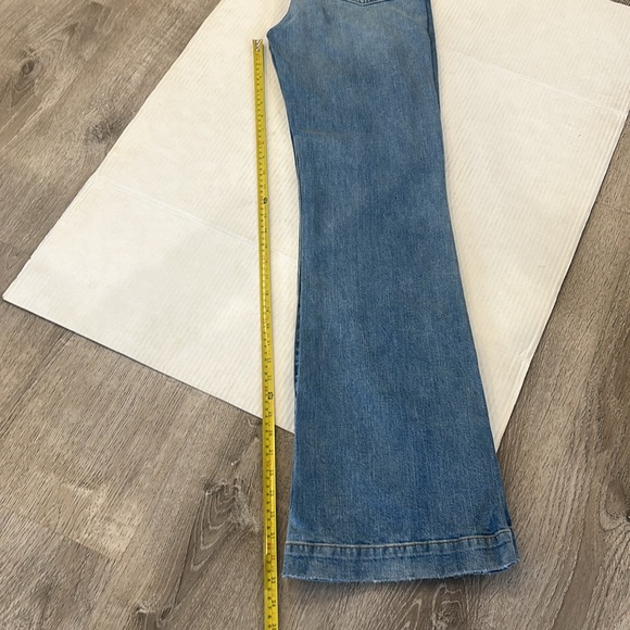 NWT 7 For All Mankind Women's Dojo Wide Leg Jeans In Blue Size 29 - Picture 11 of 16